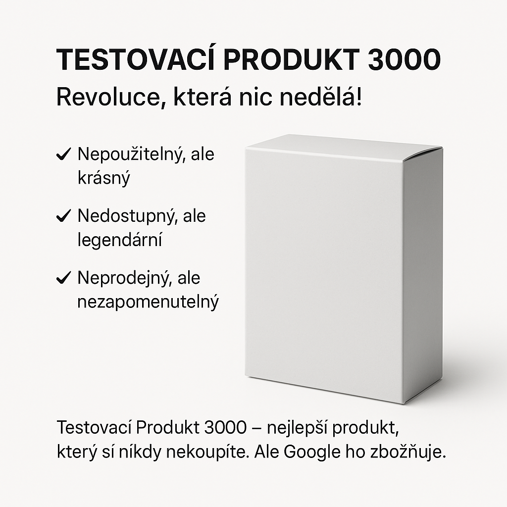 Testovací produkt 2