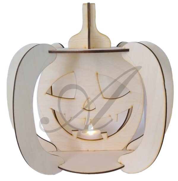 Lampa na postavení ve tvaru dýně