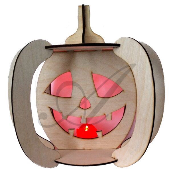 Lampa na postavení ve tvaru dýně